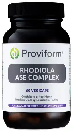 De Online Drogist Proviform Rhodiola ASE Complex Capsules aanbieding
