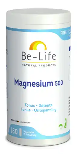 De Online Drogist Be-Life Magnesium 500 Capsules aanbieding