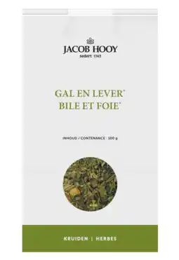 De Online Drogist Jacob Hooy Gal En Lever Kruiden¹ aanbieding