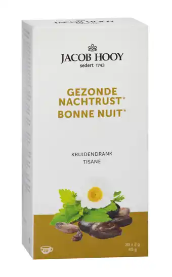 De Online Drogist Jacob Hooy Thee Gezonde Nachtrust aanbieding