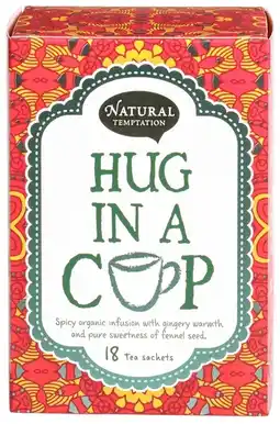 De Online Drogist Natural Temptation Thee Hug in a Cup aanbieding