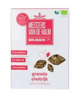 De Online Drogist De Halm Granola Eiwitrijk Biologisch aanbieding