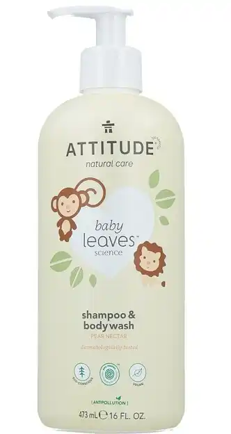 De Online Drogist Attitude Baby Leaves 2-in-1 Shampoo & Body Wash aanbieding