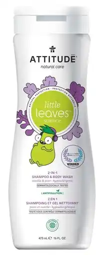 De Online Drogist Attitude Little Leaves 2-in-1 Shampoo & Body Wash aanbieding