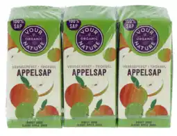 De Online Drogist Your Organic Nature Appelsap 6PAK aanbieding