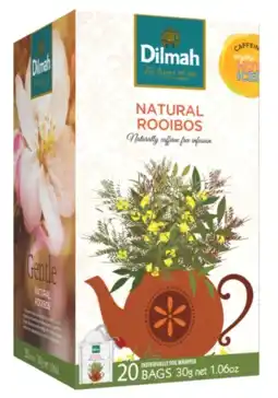 De Online Drogist Dilmah Natural Rooibos Thee aanbieding