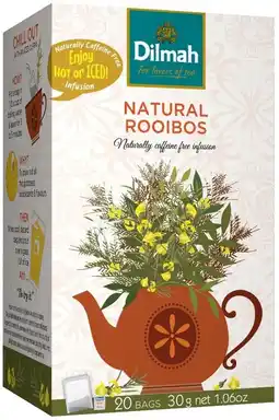 De Online Drogist Dilmah Natural Rooibos Thee aanbieding