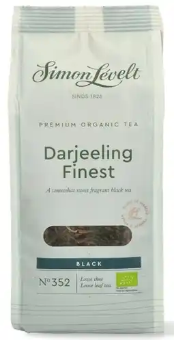 De Online Drogist Simon Levelt Darjeeling Finest Losse Thee aanbieding