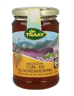 De Online Drogist De Traay Tijm- en Bloemenhoning Biologisch aanbieding