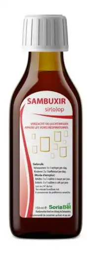 De Online Drogist Soria Natural Sambuxir 150ml aanbieding