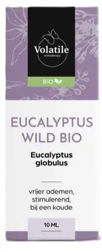 De Online Drogist Volatile Eucalyptus Biologische Olie 10ml aanbieding