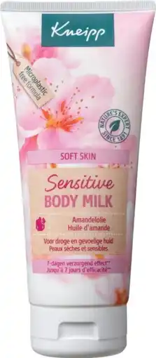 De Online Drogist Kneipp Sensitive Body Milk Amandelolie aanbieding