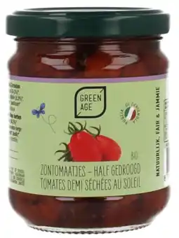 De Online Drogist Green Age Zontomaatjes in Olie aanbieding