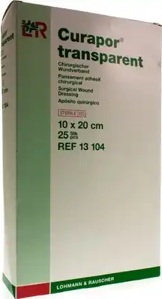 De Online Drogist Lohmann & Rauscher Curapor Transparant Wondverband 10x20cm aanbieding