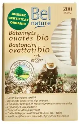 De Online Drogist Bel Nature Wattenstaafjes aanbieding