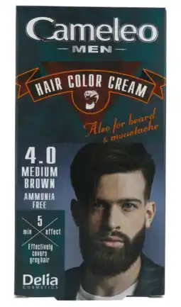 De Online Drogist Cameleo Men 4.0 Medium Bruin aanbieding