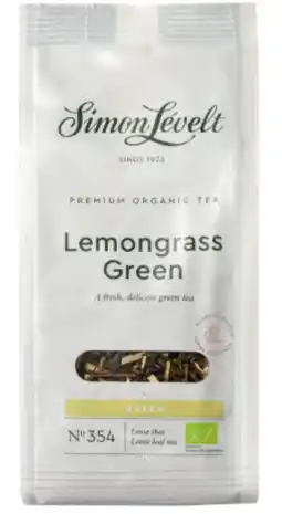 De Online Drogist Simon Levelt Lemongrass Green Losse Thee aanbieding