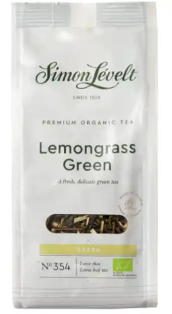 De Online Drogist Simon Levelt Lemongrass Green Losse Thee aanbieding