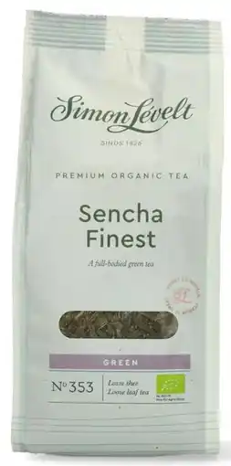 De Online Drogist Simon Levelt Sencha Finest Losse Thee aanbieding