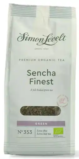 De Online Drogist Simon Levelt Sencha Finest Losse Thee aanbieding