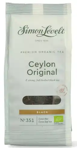 De Online Drogist Simon Levelt Ceylon Original Losse Thee aanbieding