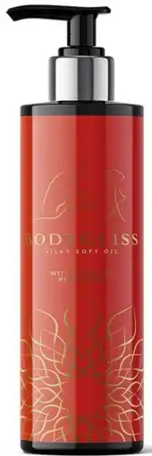 De Online Drogist Bodygliss Silky Soft Oil Blood Orange aanbieding