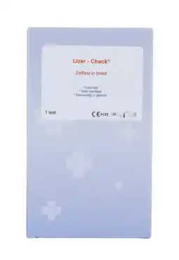 De Online Drogist Testjezelf.nu IJzertekort Check aanbieding