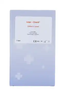 De Online Drogist Testjezelf.nu IJzertekort Check aanbieding