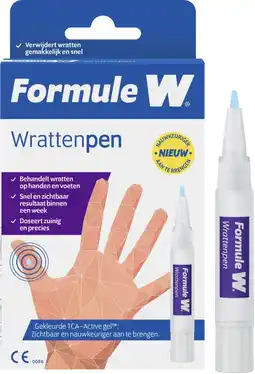 De Online Drogist Formule W Wrattenpen aanbieding