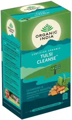 De Online Drogist Organic India Thee Tulsi Cleanse aanbieding
