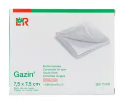 De Online Drogist Lohmann & Rauscher Gazin Gaaskompres 7,5x7,5cm aanbieding