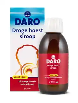 De Online Drogist Daro Droge Hoest Siroop aanbieding