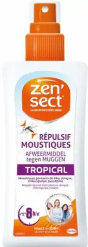 De Online Drogist Zensect Tropical Spray aanbieding
