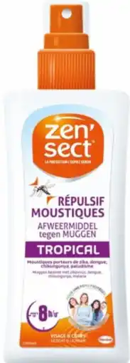 De Online Drogist Zensect Tropical Spray aanbieding