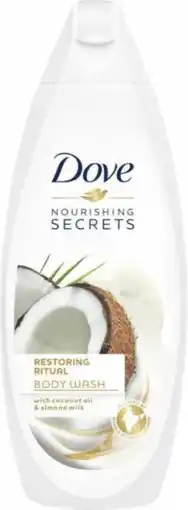 De Online Drogist Dove Nourishing Secrets Bodywash Restoring Ritual aanbieding