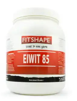 De Online Drogist Fitshape Eiwit 85 Aardbei aanbieding