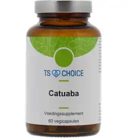 De Online Drogist TS Choice Catuaba Capsules aanbieding