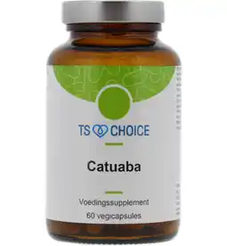 De Online Drogist TS Choice Catuaba Capsules aanbieding