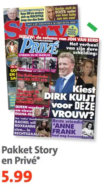 Bruna Pakket Story en Privé* aanbieding