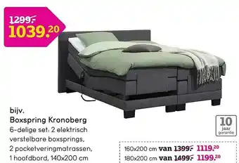 Leen Bakker Boxspring Kronoberg aanbieding