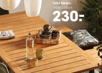 Kwantum Tafel Alesso aanbieding