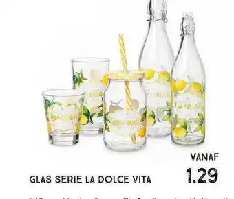 Xenos Glas Serie La Dolce Vita aanbieding