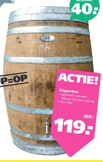 Ranzijn Regenton aanbieding