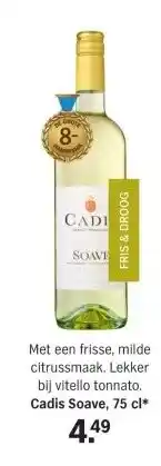 Albert Heijn Cadis Soave aanbieding