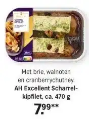 Albert Heijn AH Excellent Scharrel-kipfilet aanbieding