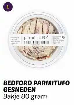 Dekamarkt Bedford parmitufo gesneden aanbieding