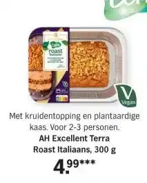 Albert Heijn AH Excellent Terra Roast Italiaans aanbieding