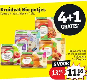 Kruidvat Kruidvat Bio potjes aanbieding