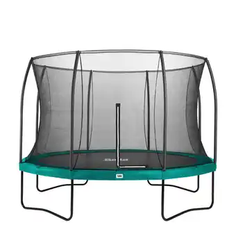 Bol.com Salta Comfort Edition - Trampoline met veiligheidsnet - ø 396 cm - Groen aanbieding