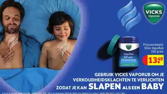 Kruidvat Vicks VapoRub aanbieding